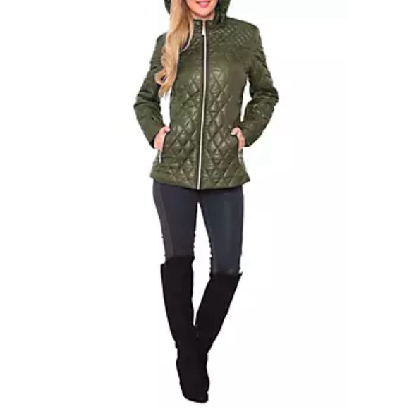 White Mark puffer jacket size M - Picture 3 of 7